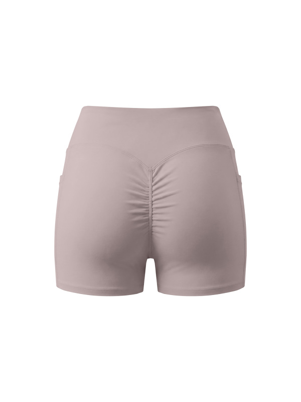 Women’s High Rise Pocket Yoga Shorts 