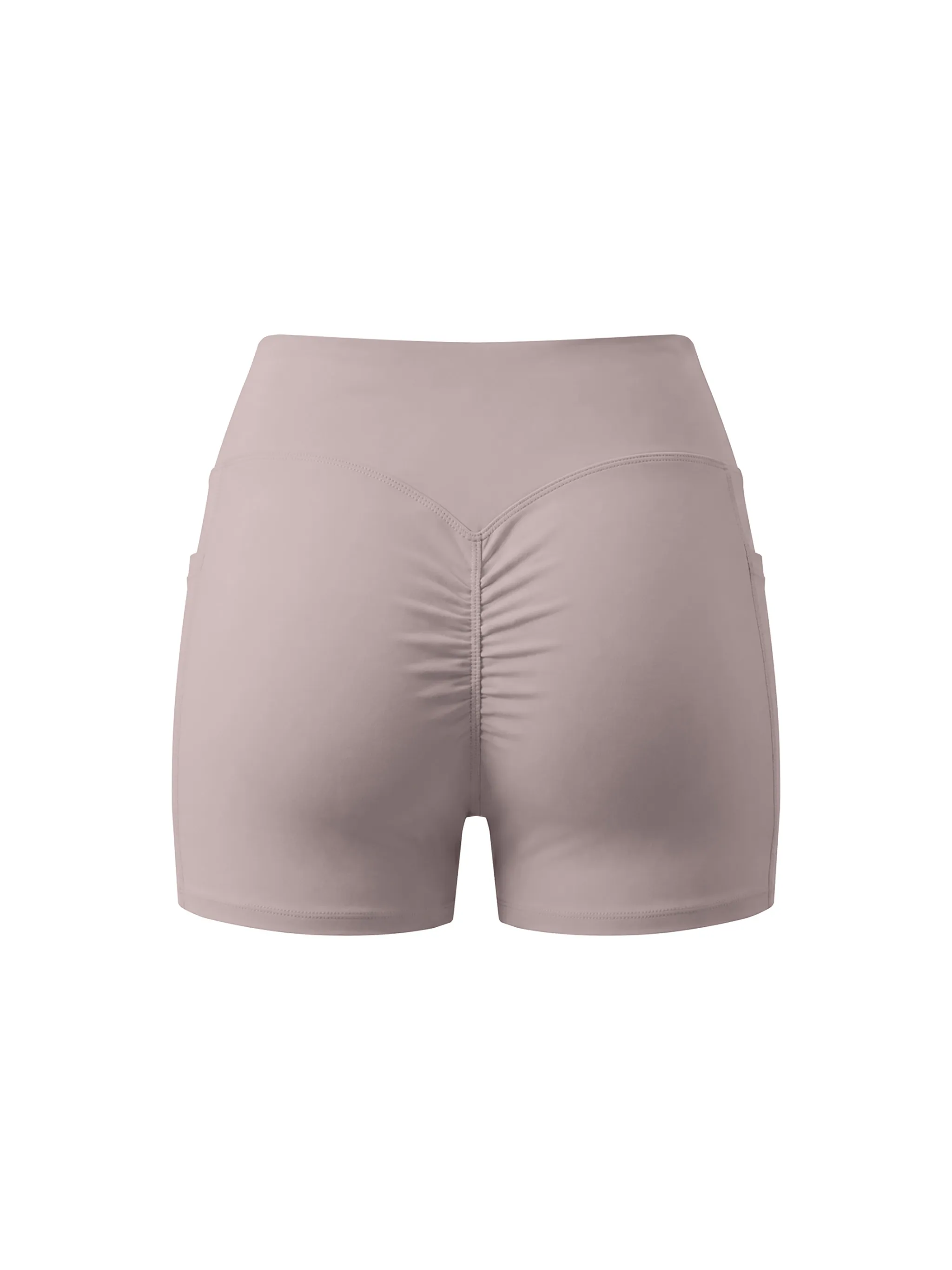 Women’s High Rise Pocket Yoga Shorts 