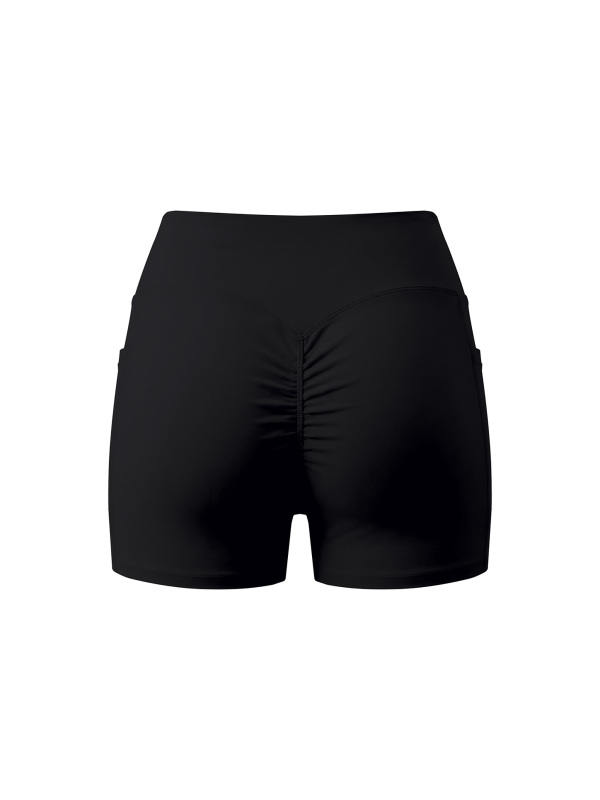 Women’s High Rise Pocket Yoga Shorts 