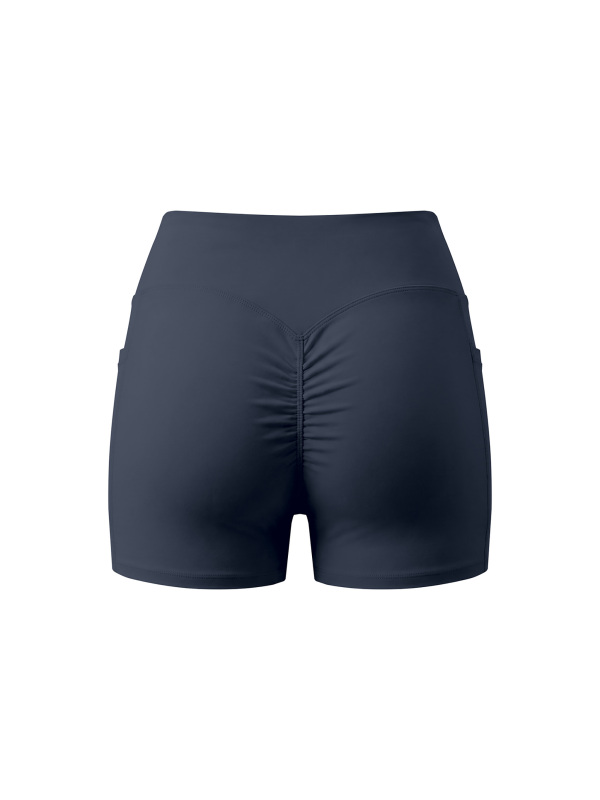Women’s High Rise Pocket Yoga Shorts 