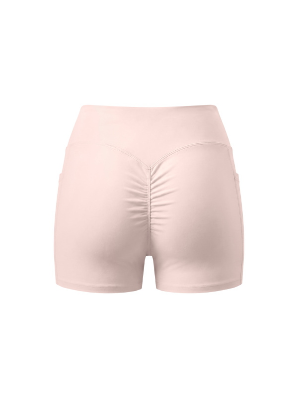 Women’s High Rise Pocket Yoga Shorts 
