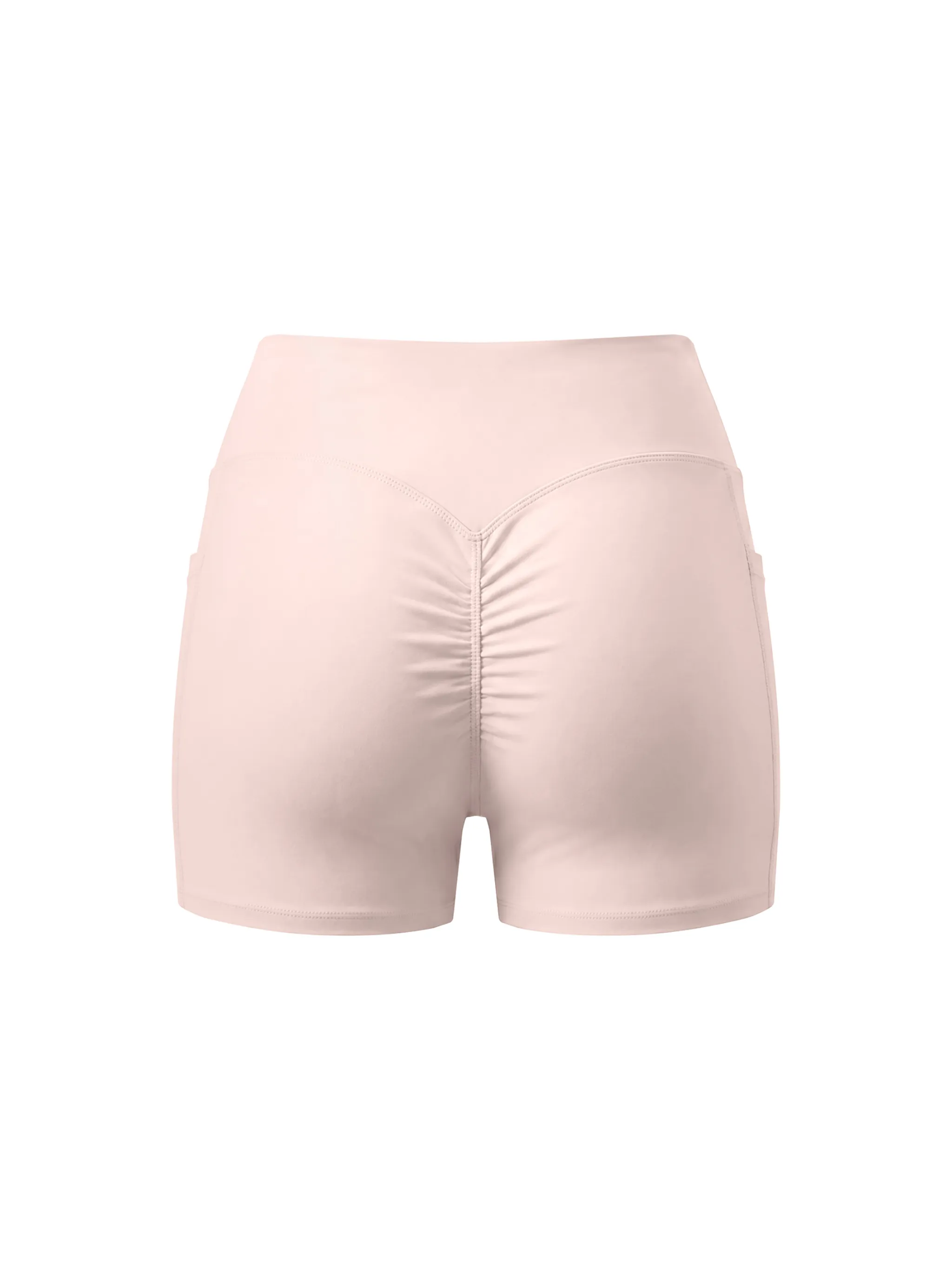 Women’s High Rise Pocket Yoga Shorts 