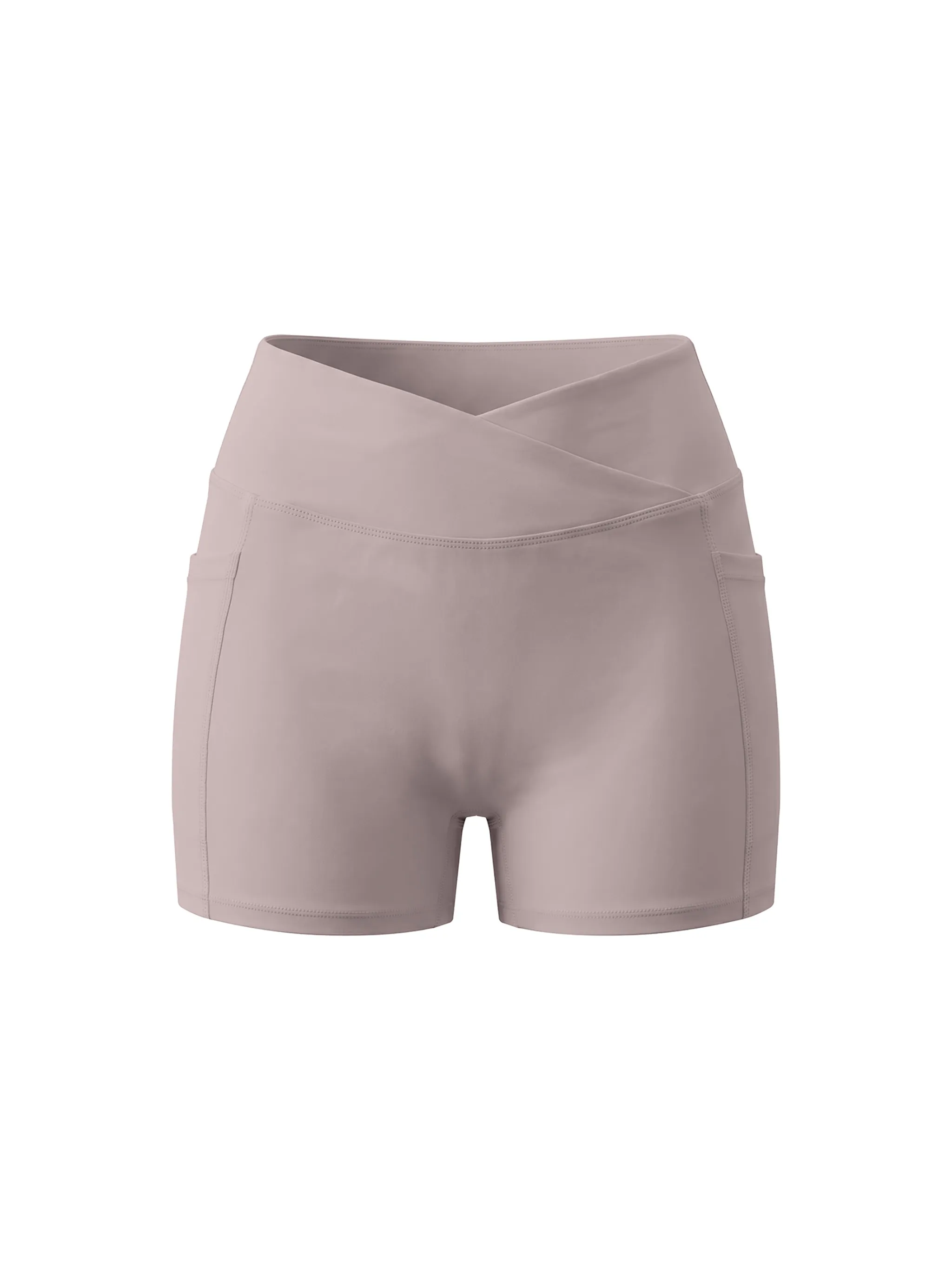 Women’s High Rise Pocket Yoga Shorts 