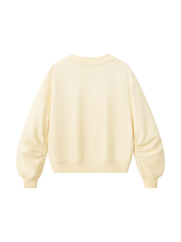 Women’s Crop V-Neck Sweatshirt