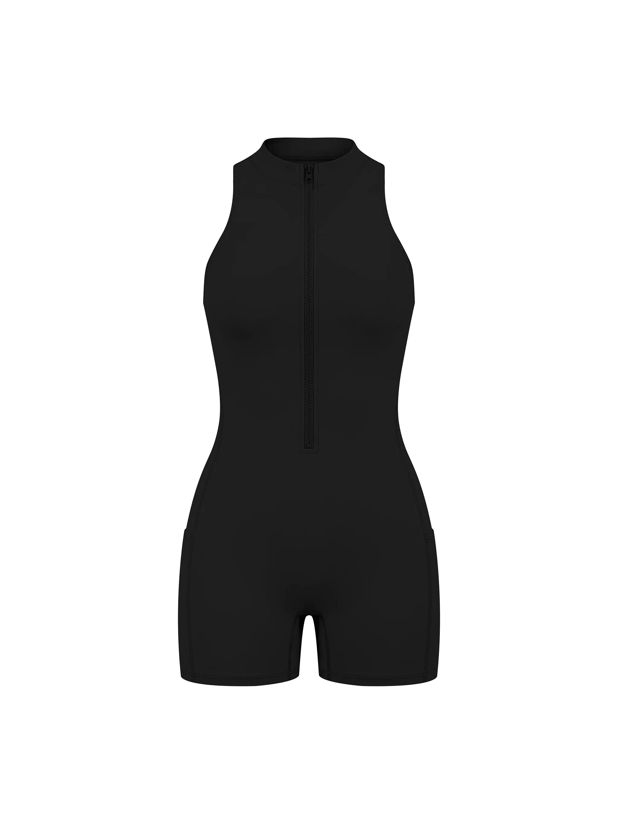 Women’s Quarter-Zip Yoga Romper