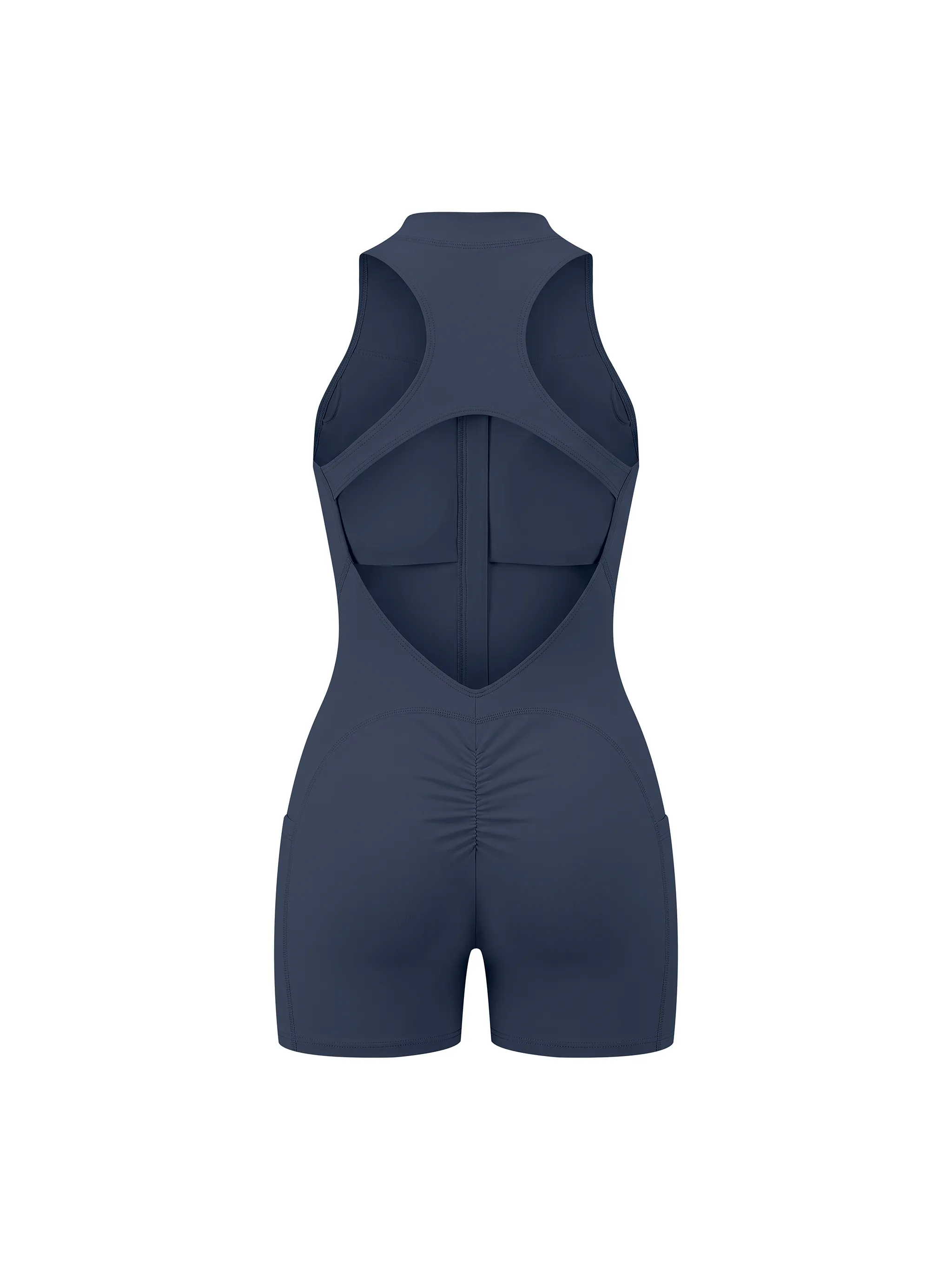 Women’s Quarter-Zip Yoga Romper