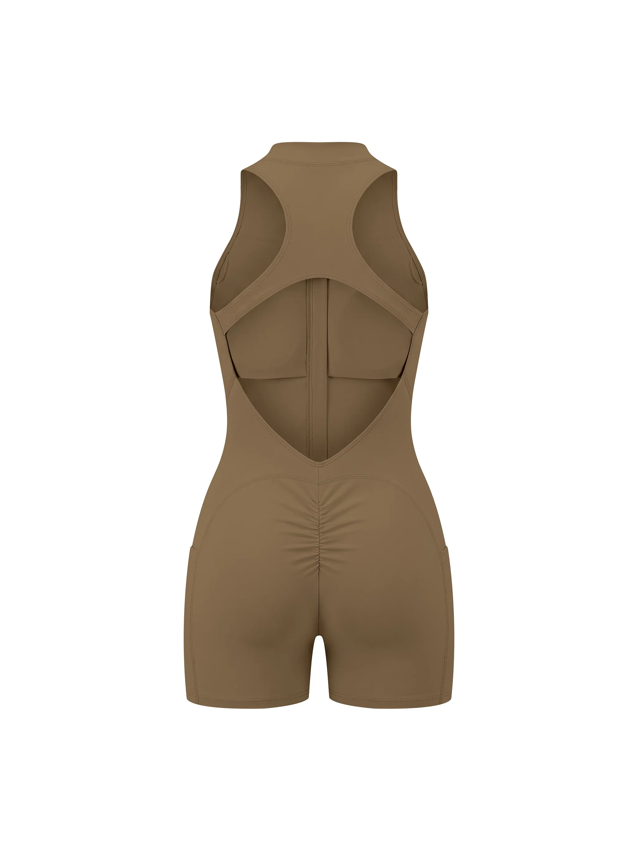 Women’s Quarter-Zip Yoga Romper
