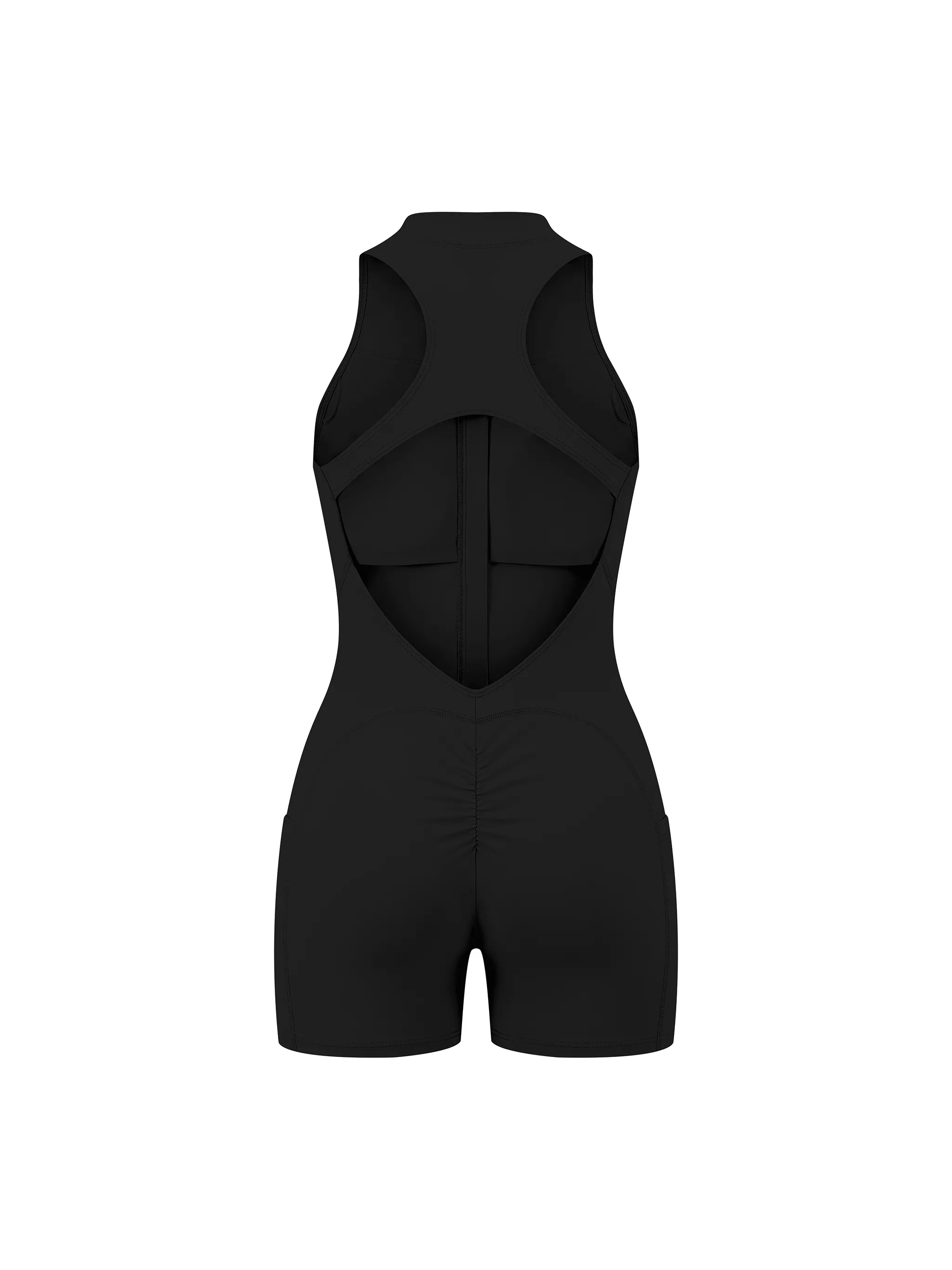 Women’s Quarter-Zip Yoga Romper