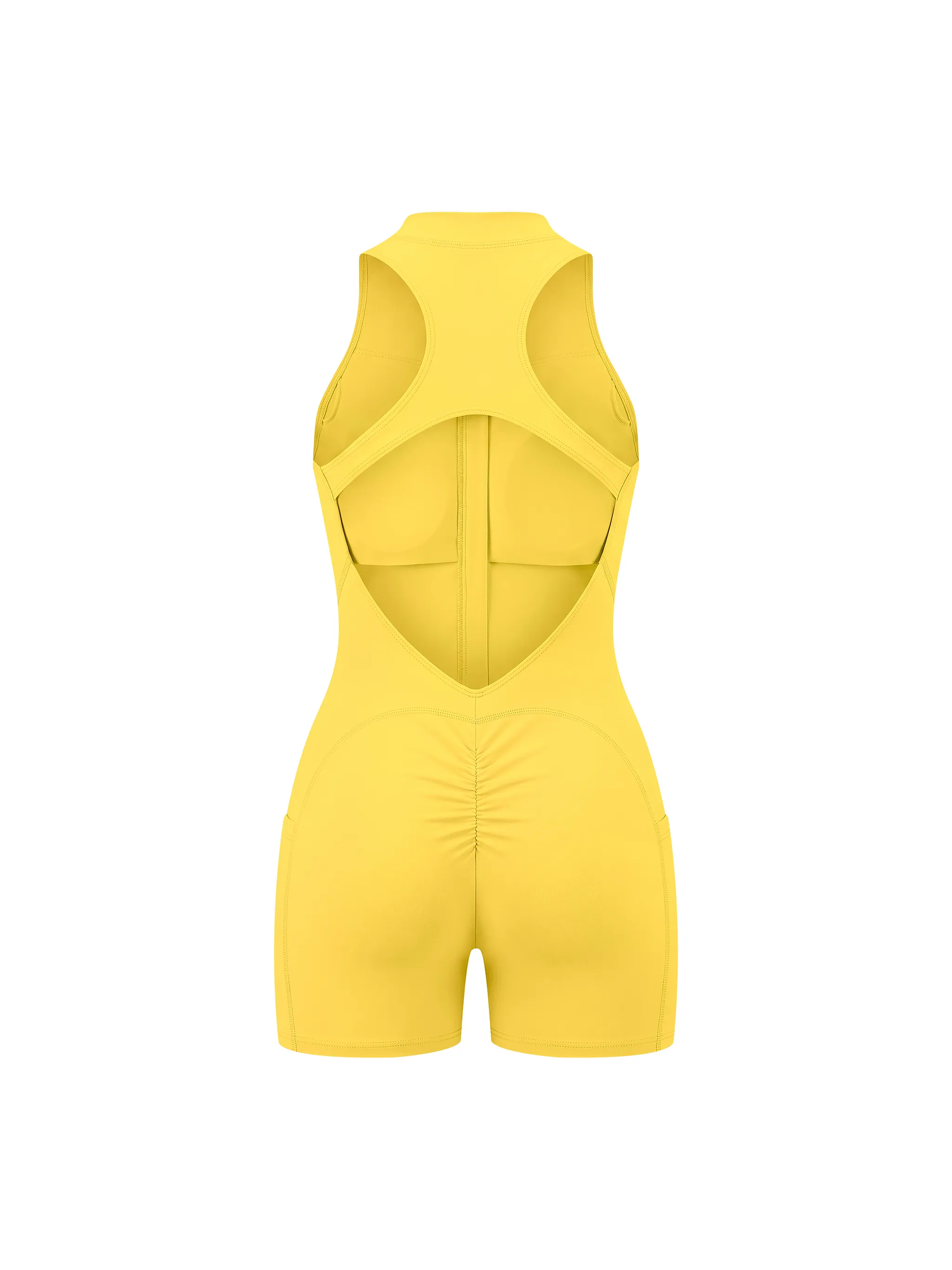 Women’s Quarter-Zip Yoga Romper
