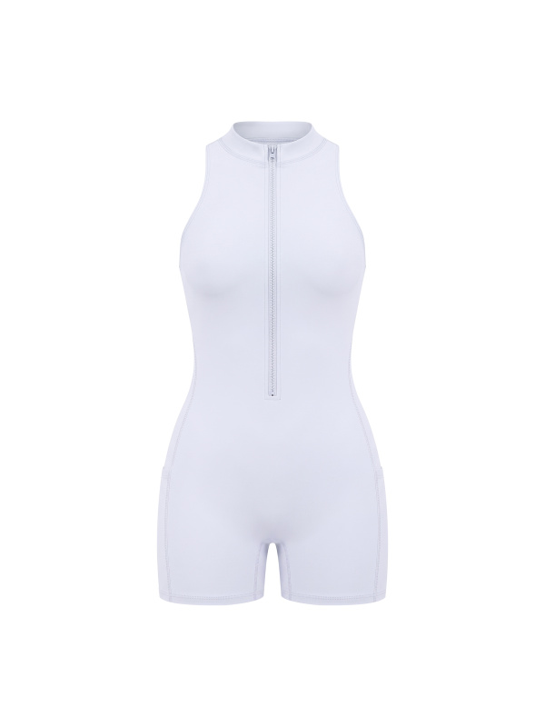 Women’s Quarter-Zip Yoga Romper