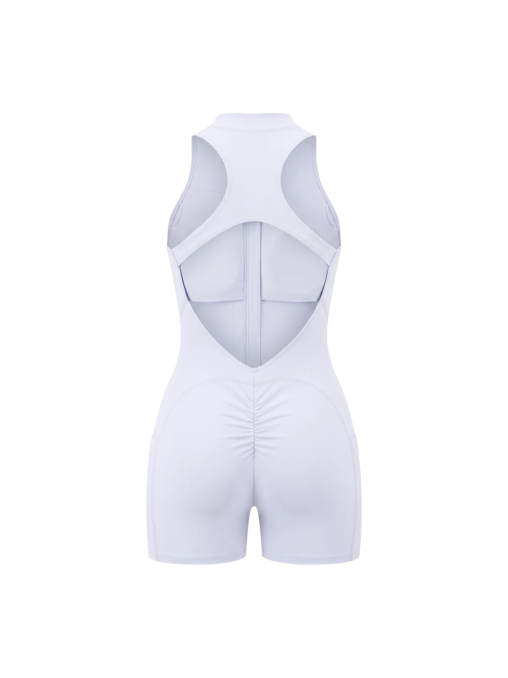 Women’s Quarter-Zip Yoga Romper