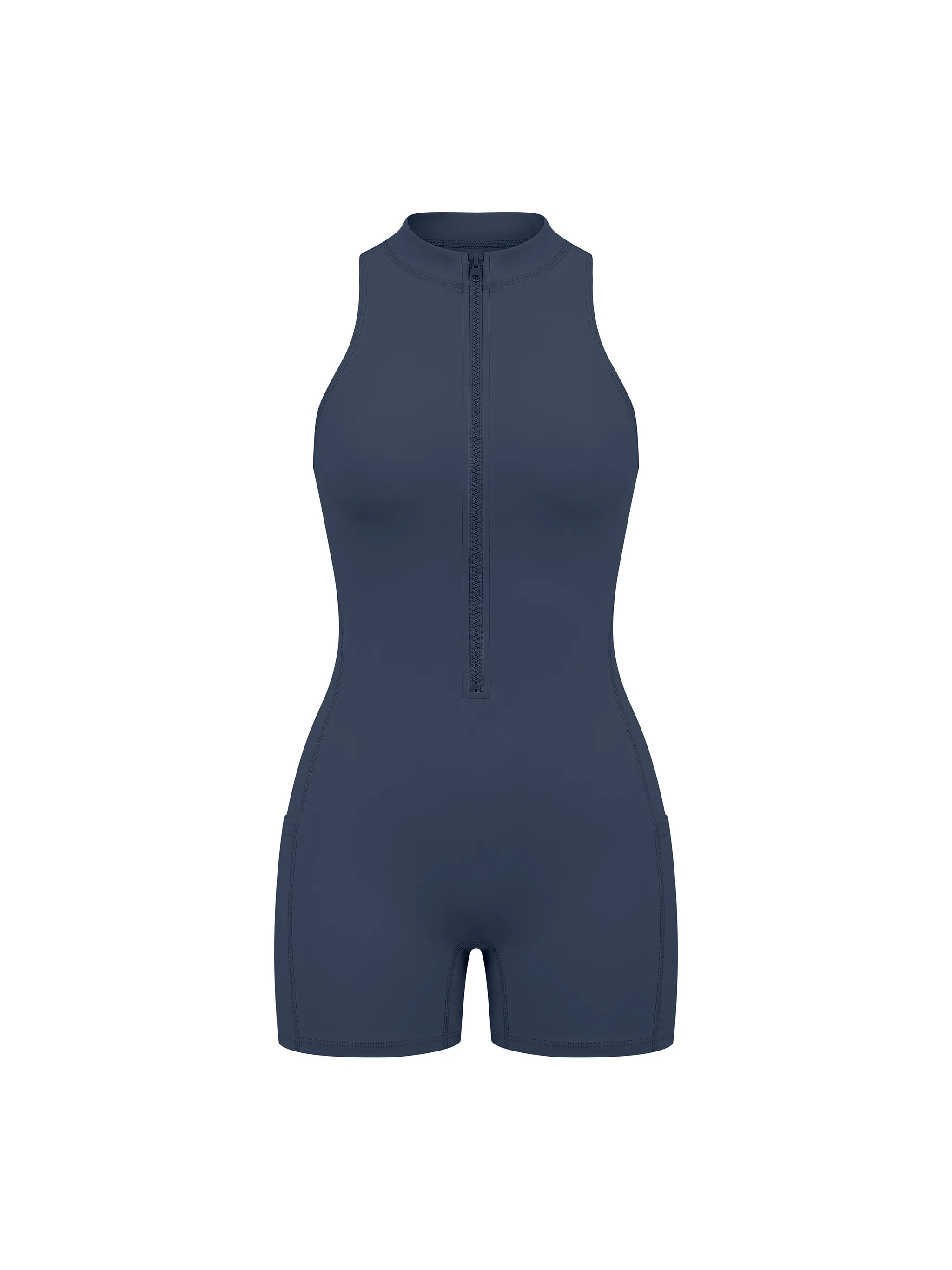Women’s Quarter-Zip Yoga Romper