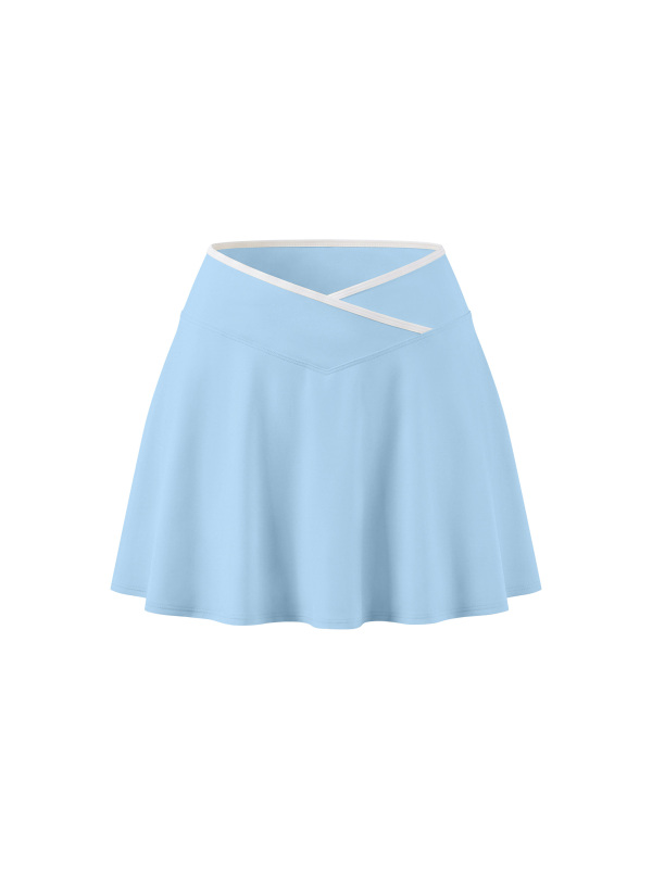 Women's Color Block A-Line Skirt