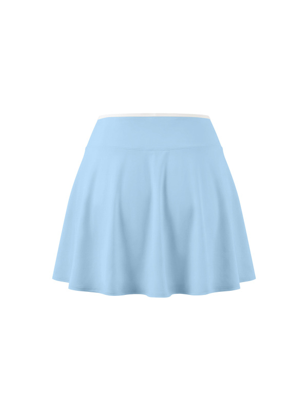 Women's Color Block A-Line Skirt