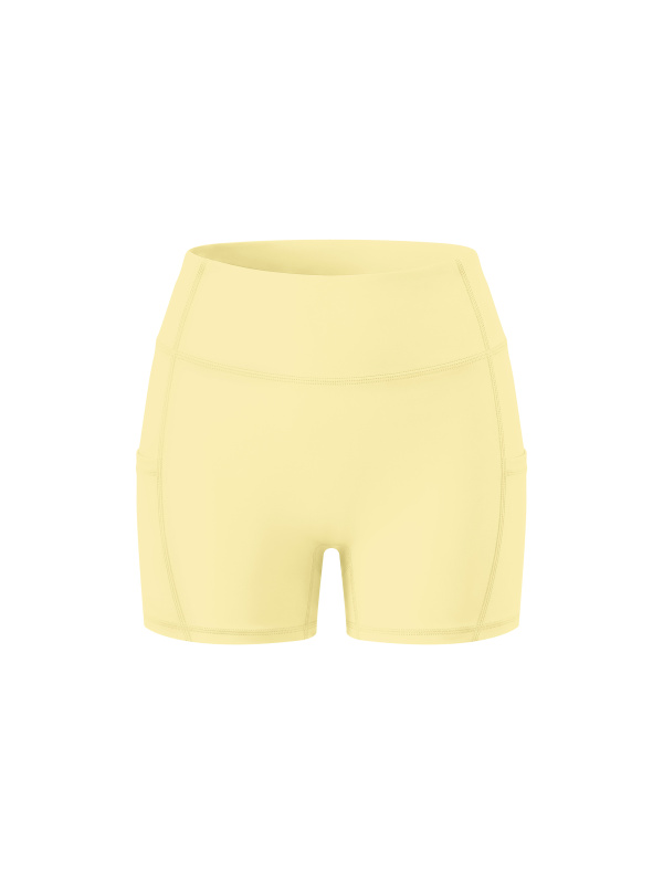 Women’s High Rise Pocket Yoga Shorts
