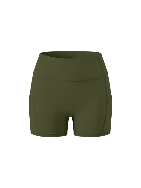 Women’s High Rise Pocket Yoga Shorts