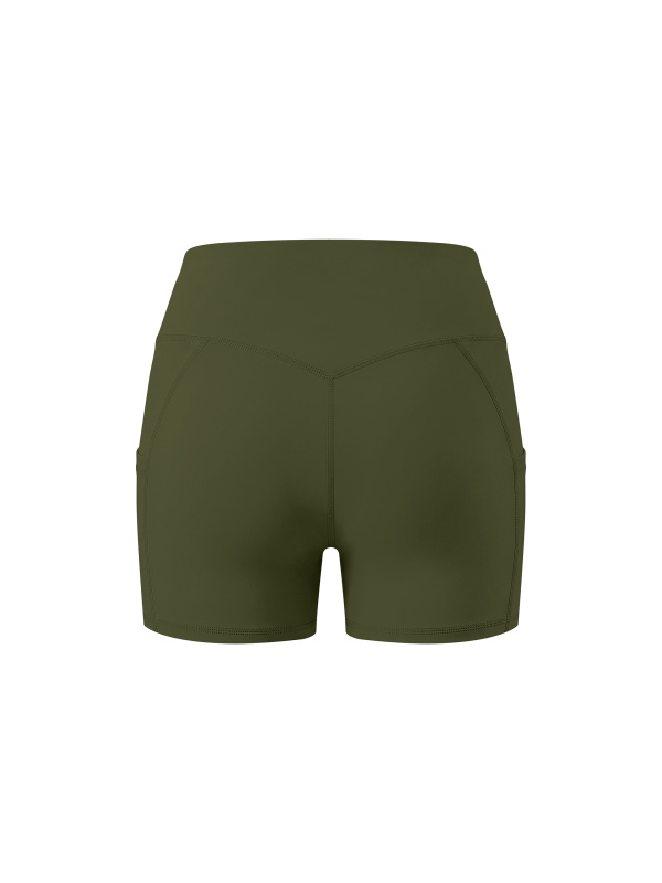 Women’s High Rise Pocket Yoga Shorts