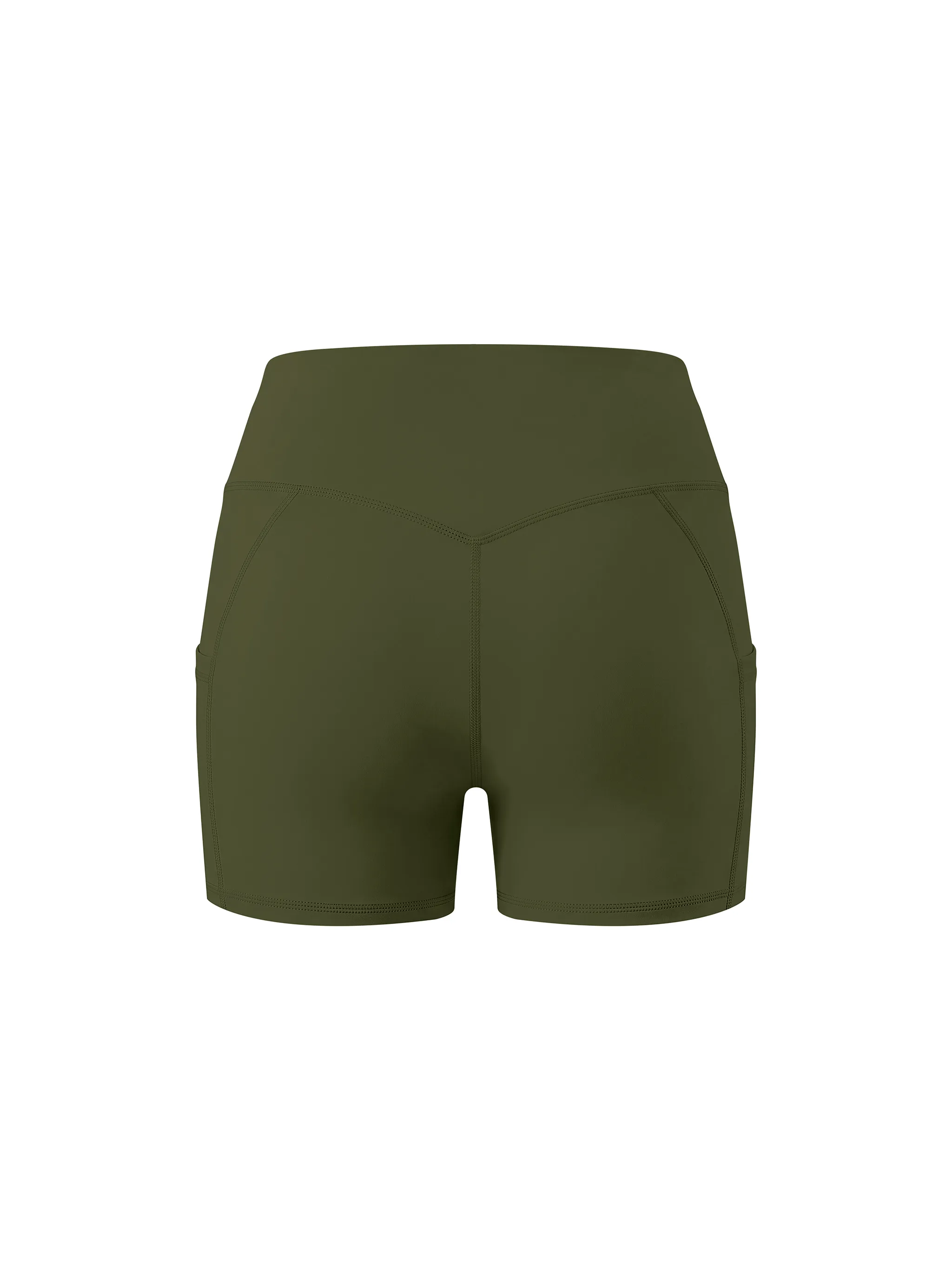 Women’s High Rise Pocket Yoga Shorts