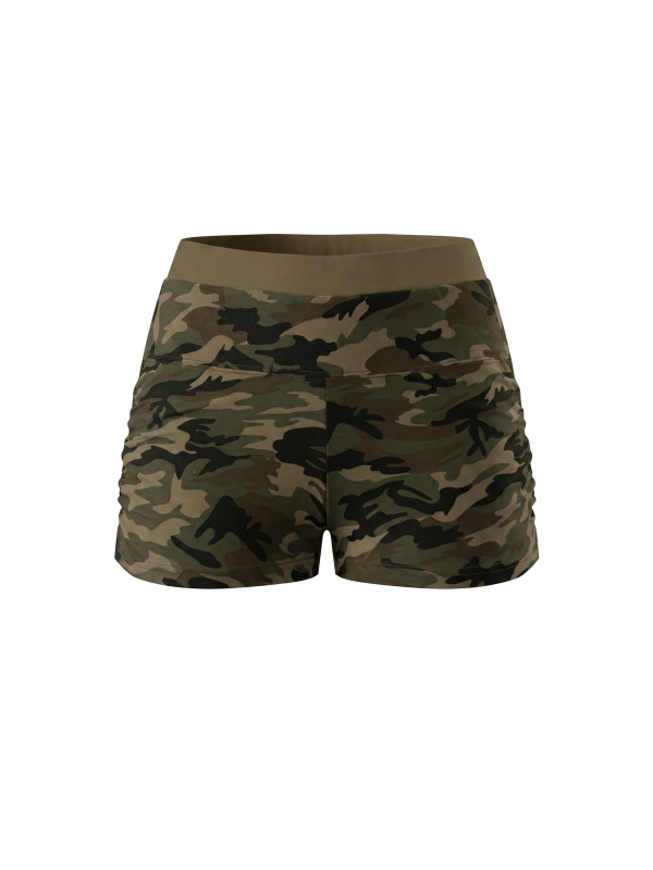 Women's Slim Camo Shorts