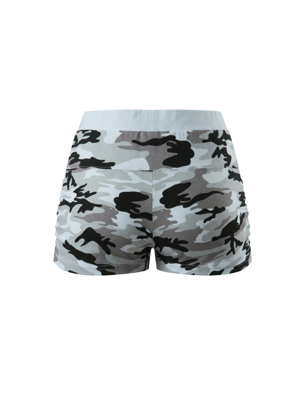 Women's Slim Camo Shorts