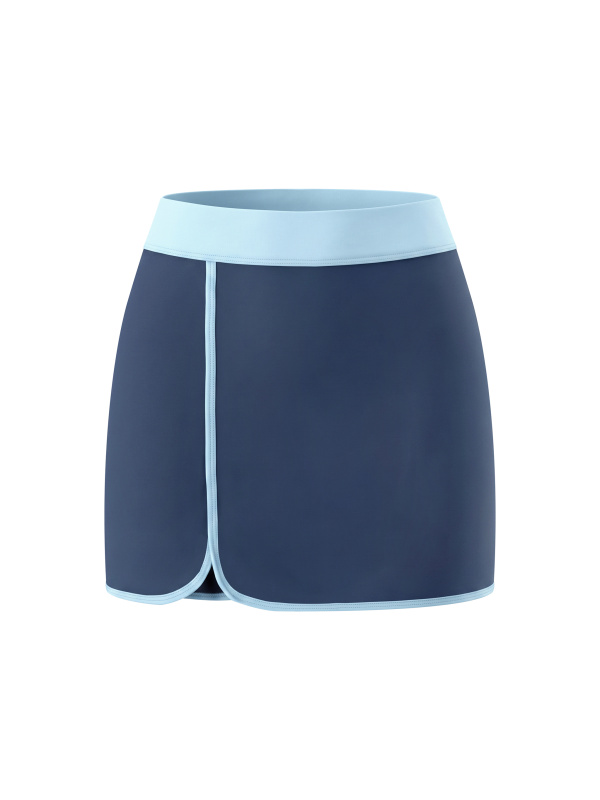 Women's Color Block A-Line Skort