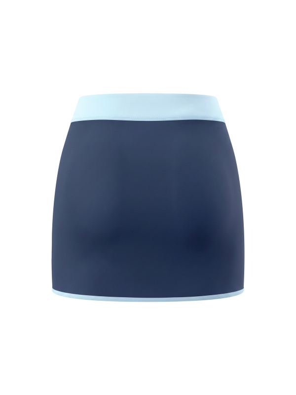 Women's Color Block A-Line Skort