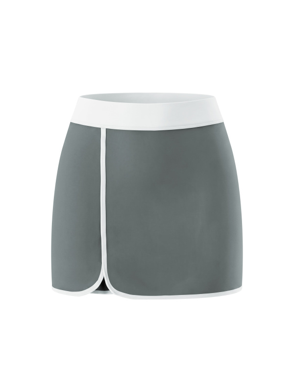Women's Color Block A-Line Skort