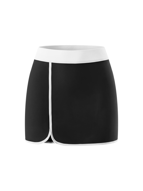 Women's Color Block A-Line Skort