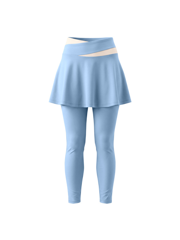 Women's Yoga Panelled Skorts