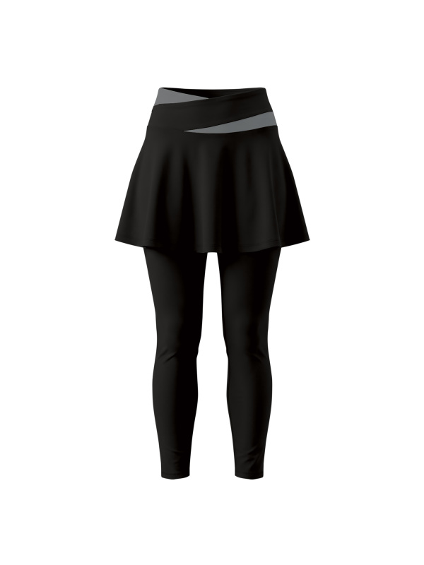 Women's Yoga Panelled Skorts