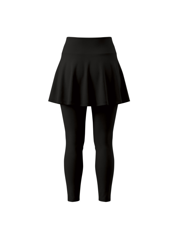Women's Yoga Panelled Skorts