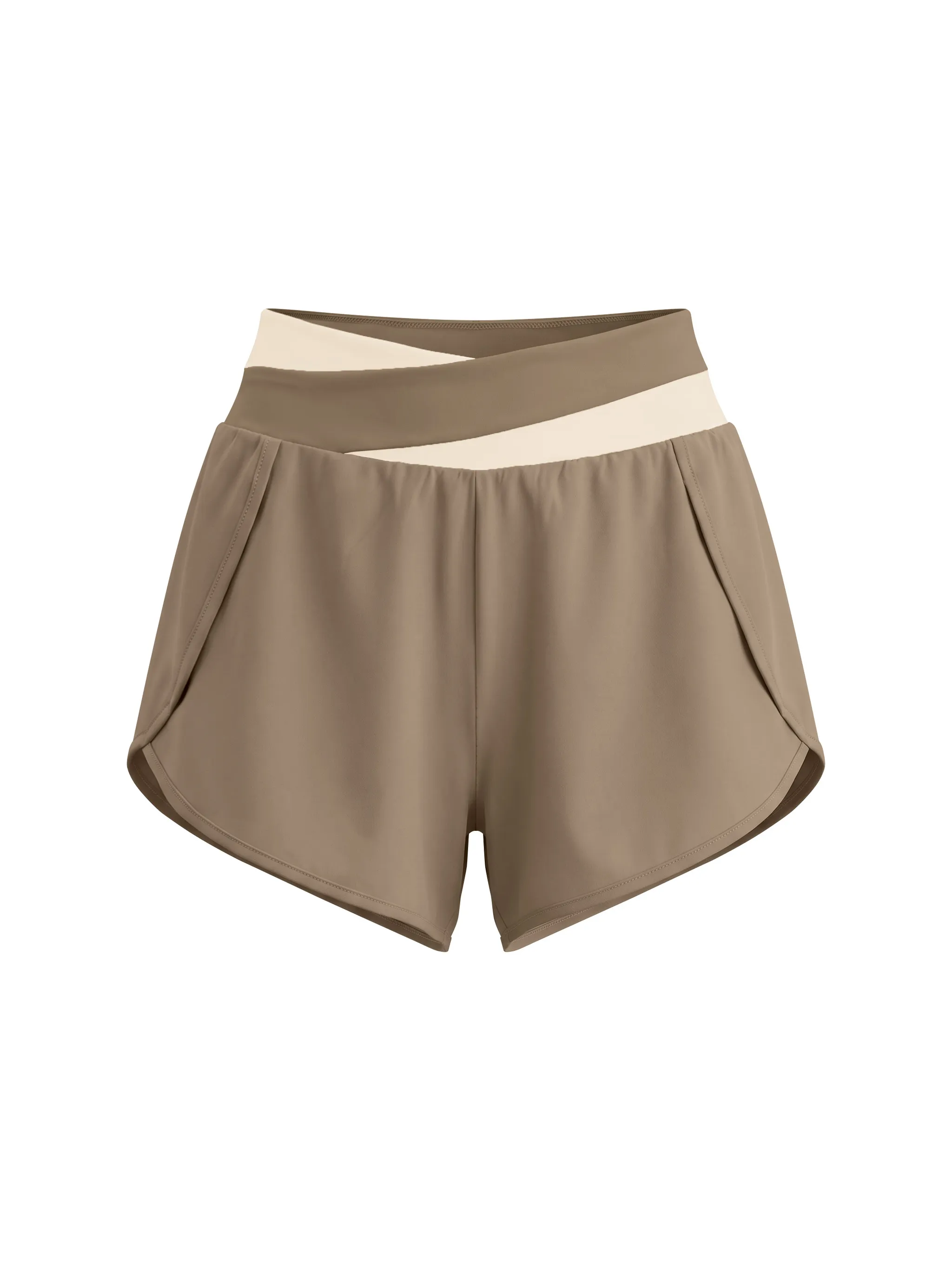 Women’s Yoga Panelled Shorts