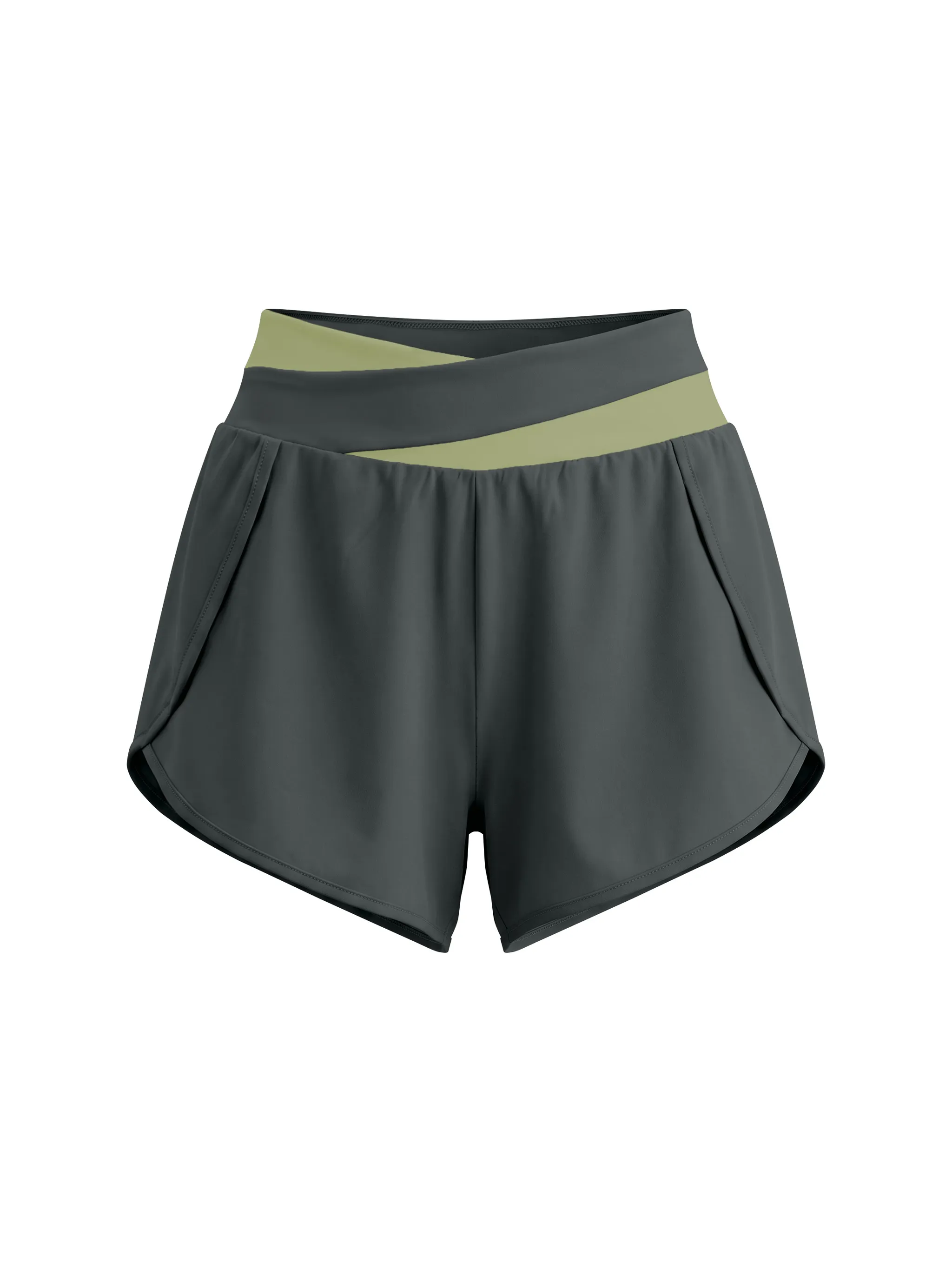 Women’s Yoga Panelled Shorts