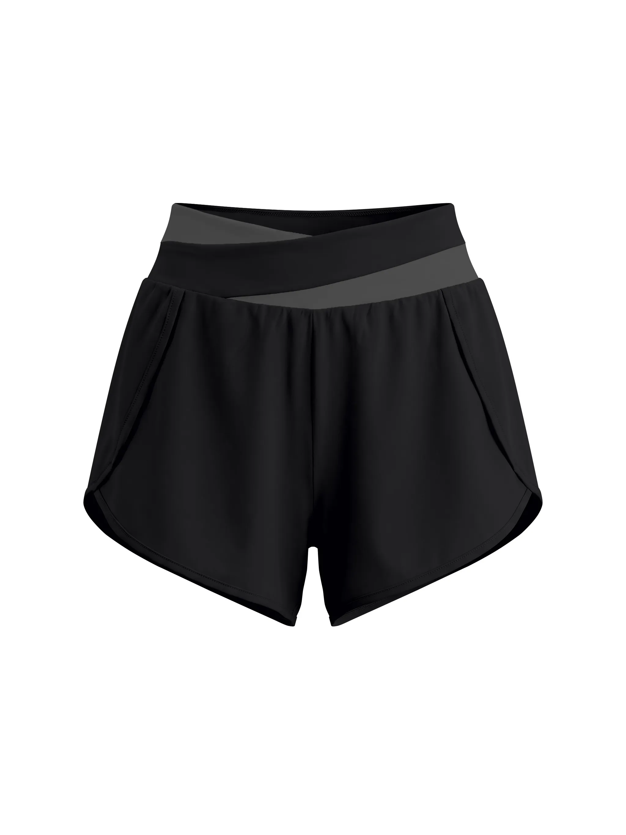 Women’s Yoga Panelled Shorts