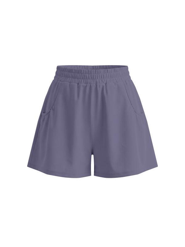 Women's Ruched Yoga Shorts