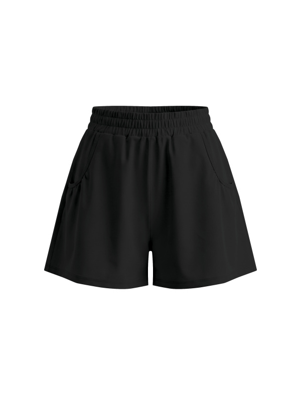 Women's Ruched Yoga Shorts