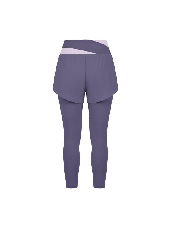 Women's Paneled High Waisted Yoga Leggings
