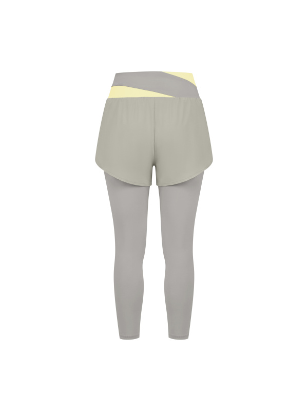 Women's Paneled High Waisted Yoga Leggings