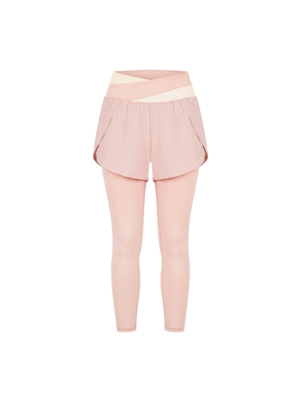 Women's Paneled High Waisted Yoga Leggings