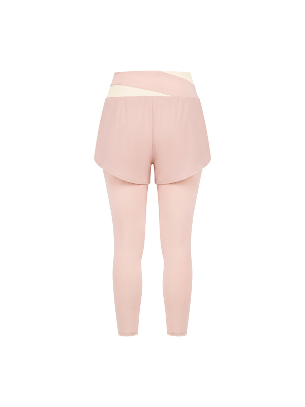 Women's Paneled High Waisted Yoga Leggings