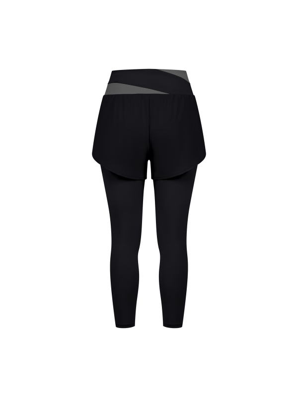 Women's Paneled High Waisted Yoga Leggings