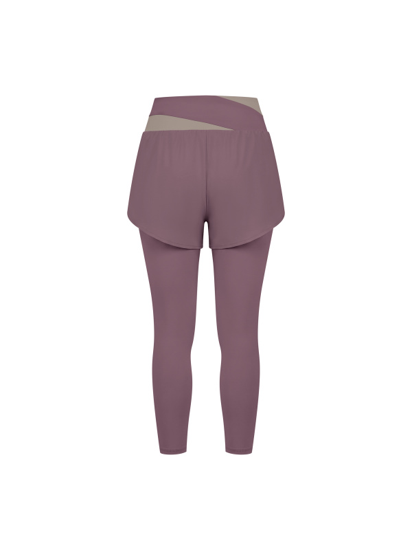 Women's Paneled High Waisted Yoga Leggings