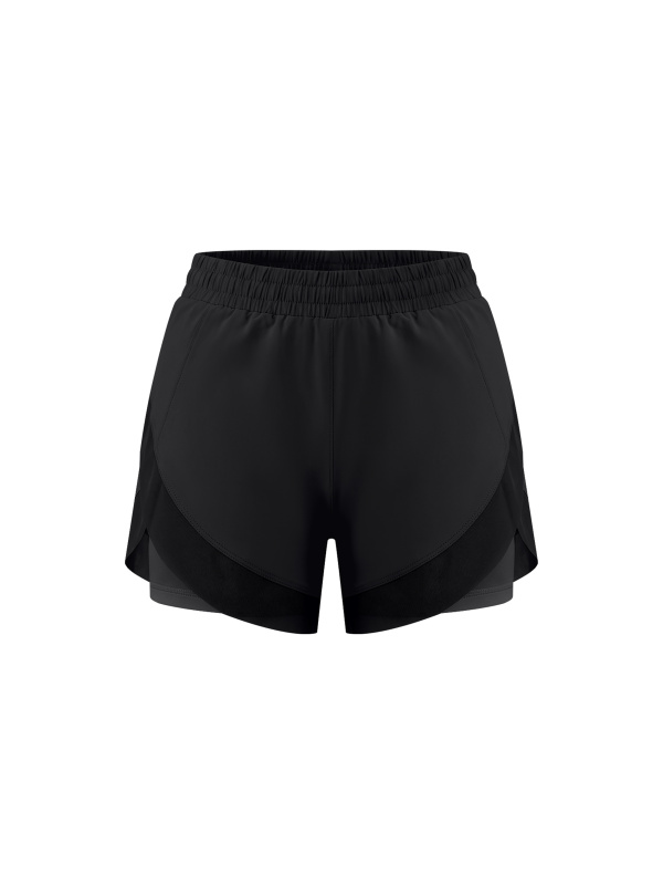 Women's Paneled Yoga Shorts