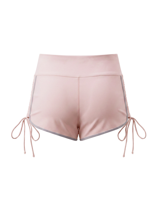 Women’s Color Block High Waisted Yoga Shorts