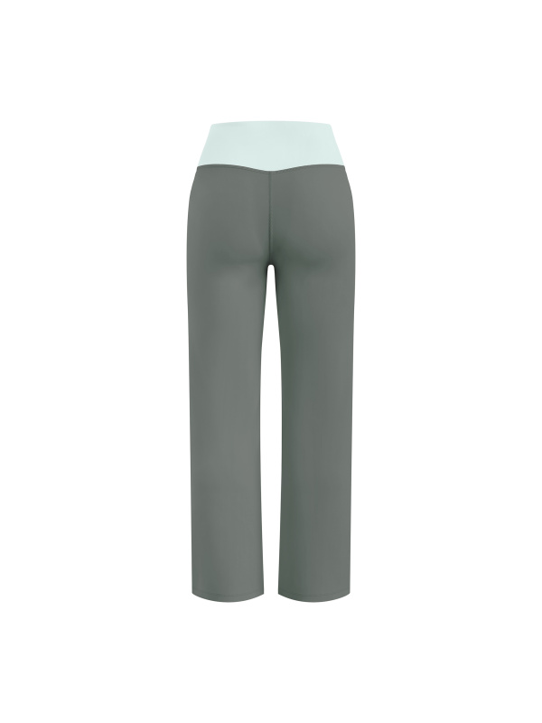 Women's Color Block Yoga Flare Leggings