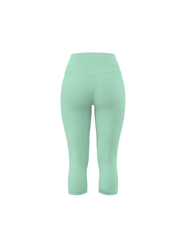 Women's High Waisted Yoga Capri Leggings