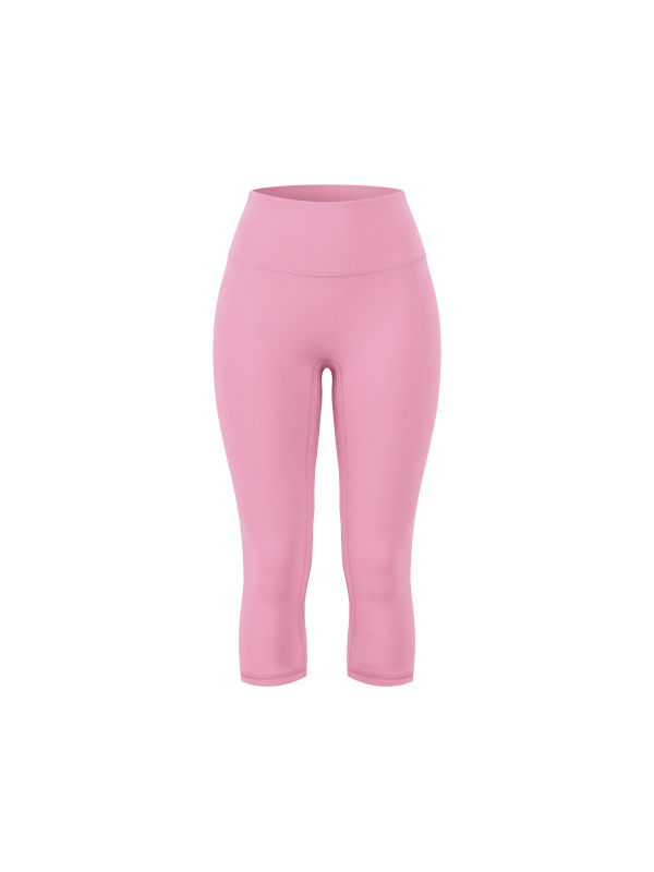 Women's High Waisted Yoga Capri Leggings