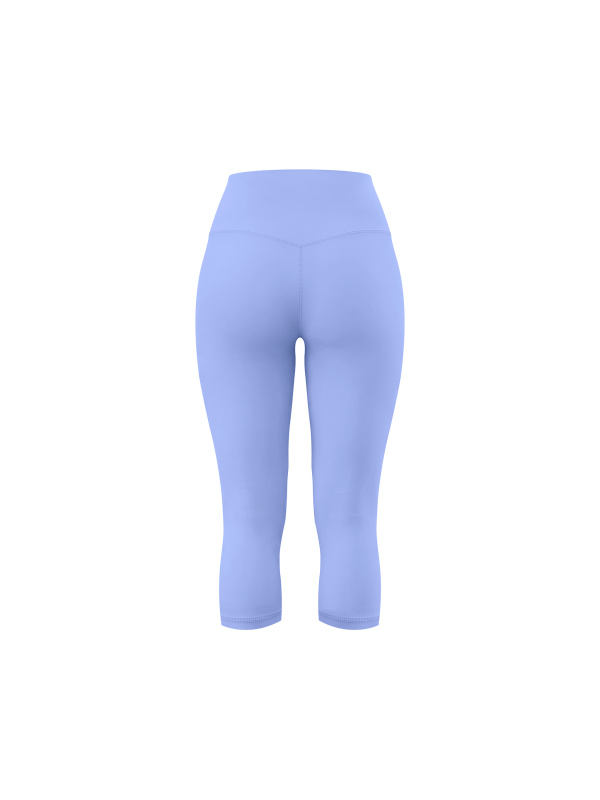 Women's High Waisted Yoga Capri Leggings