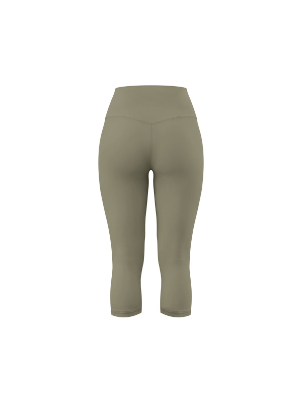 Women's High Waisted Yoga Capri Leggings