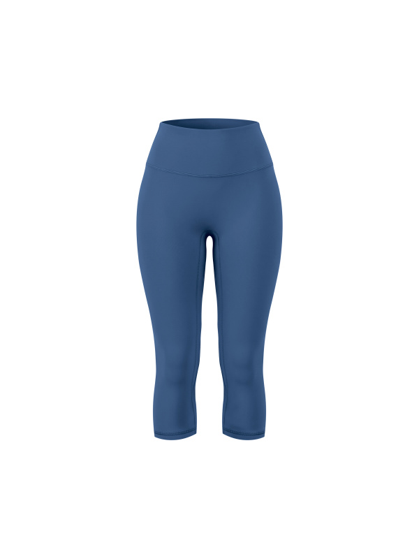 Women's High Waisted Yoga Capri Leggings